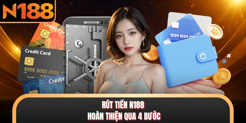 Rút tiền N188 hoàn thiện qua 4 bước